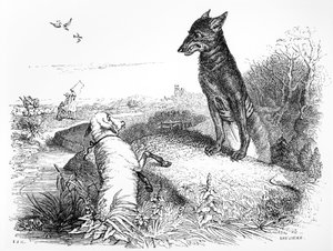 De Wolf en het Lam, illustratie voor 